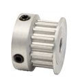 B B Manufacturing 17-3P06M6CA6, Timing Pulley, Aluminum, Clear Anodized 17-3P06M6CA6